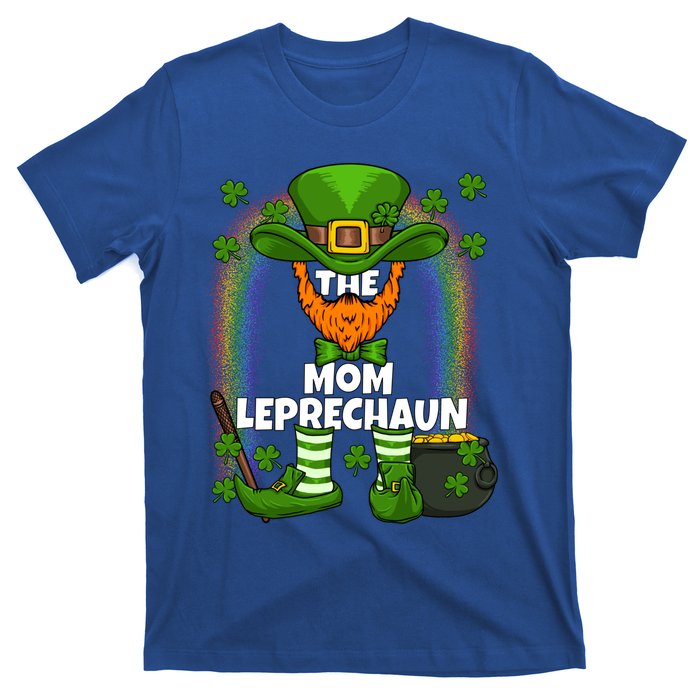 Mom Leprechaun Family Matching St Patricks Day Party Meaningful Gift T-Shirt