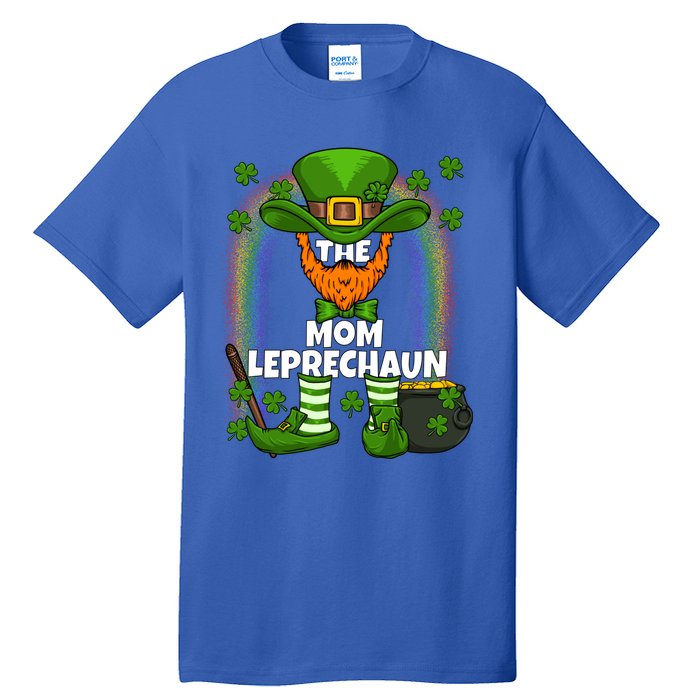 Mom Leprechaun Family Matching St Patricks Day Party Meaningful Gift Tall T-Shirt