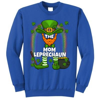 Mom Leprechaun Family Matching St Patricks Day Party Meaningful Gift Tall Sweatshirt