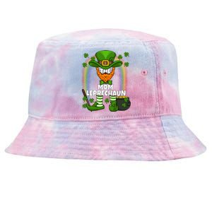 Mom Leprechaun Family Matching St Patricks Day Party Meaningful Gift Tie-Dyed Bucket Hat