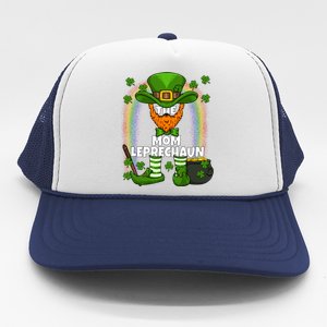 Mom Leprechaun Family Matching St Patricks Day Party Meaningful Gift Trucker Hat