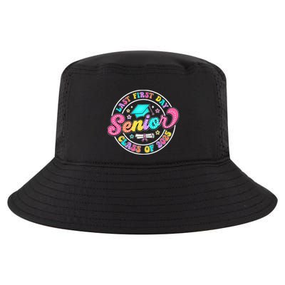 My Last First Day Senior Class Of 2025 Back To School Gift Cool Comfort Performance Bucket Hat