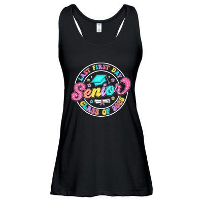My Last First Day Senior Class Of 2025 Back To School Gift Ladies Essential Flowy Tank