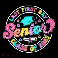 My Last First Day Senior Class Of 2025 Back To School Gift Flatbill Hat