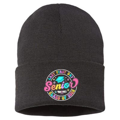 My Last First Day Senior Class Of 2025 Back To School Gift Sustainable Knit Beanie