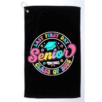 My Last First Day Senior Class Of 2025 Back To School Gift Golf Towel