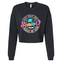 My Last First Day Senior Class Of 2025 Back To School Gift Cropped Pullover Crew
