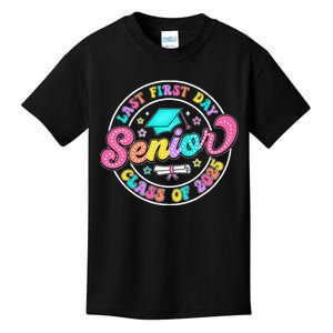 My Last First Day Senior Class Of 2025 Back To School Gift Kids T-Shirt