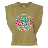My Last First Day Senior Class Of 2025 Back To School Gift Garment-Dyed Women's Muscle Tee