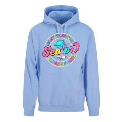 My Last First Day Senior Class Of 2025 Back To School Gift Unisex Surf Hoodie