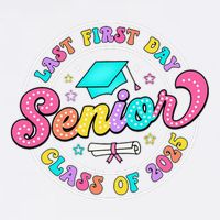 My Last First Day Senior Class Of 2025 Back To School Gift Garment-Dyed Sweatshirt
