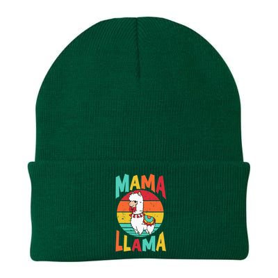 Mama Llama Funny Mother's Day Mom lover Knit Cap Winter Beanie