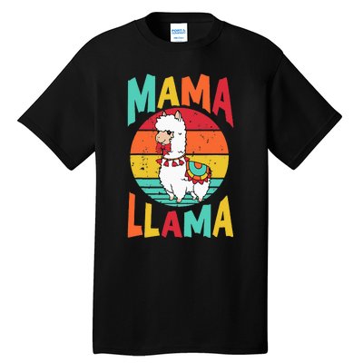 Mama Llama Funny Mother's Day Mom lover Tall T-Shirt