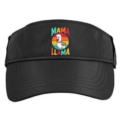 Mama Llama Funny Mother's Day Mom lover Adult Drive Performance Visor