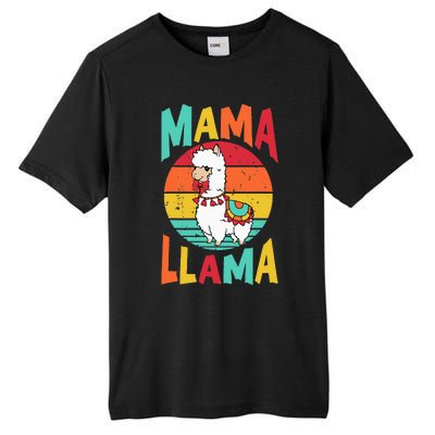 Mama Llama Funny Mother's Day Mom lover Tall Fusion ChromaSoft Performance T-Shirt