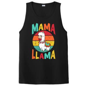 Mama Llama Funny Mother's Day Mom lover PosiCharge Competitor Tank