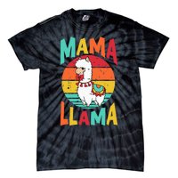 Mama Llama Funny Mother's Day Mom lover Tie-Dye T-Shirt