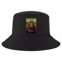 Meowing Lisa Funny Cat Cat Art Cat Lover Cat Owner Cool Comfort Performance Bucket Hat