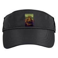 Meowing Lisa Funny Cat Cat Art Cat Lover Cat Owner Adult Drive Performance Visor