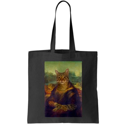 Meowing Lisa Funny Cat Cat Art Cat Lover Cat Owner Bag