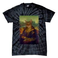 Meowing Lisa Funny Cat Cat Art Cat Lover Cat Owner Tie-Dye T-Shirt