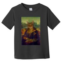 Meowing Lisa Funny Cat Cat Art Cat Lover Cat Owner Toddler T-Shirt