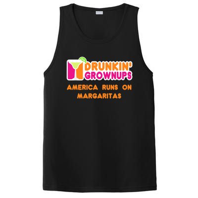 Margaritas Ladies Funny Drunkin Grownups Drinking PosiCharge Competitor Tank