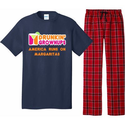 Margaritas Ladies Funny Drunkin Grownups Drinking Pajama Set