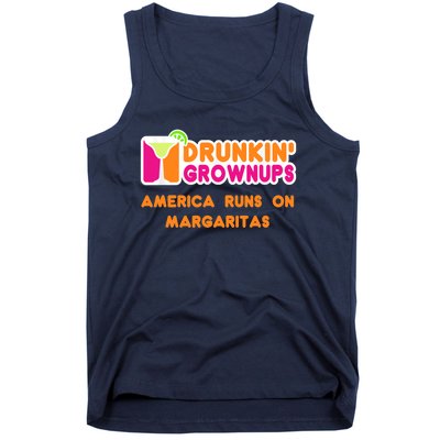 Margaritas Ladies Funny Drunkin Grownups Drinking Tank Top