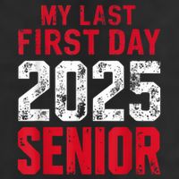 My Last First Day 2025 Senior Back To School 15oz Campfire Ceramic Mug