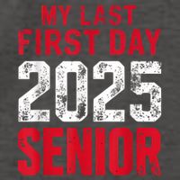 My Last First Day 2025 Senior Back To School Vector Backpack