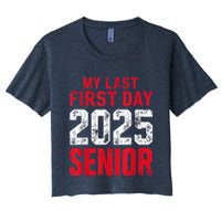 My Last First Day 2025 Senior Back To School Crop Top