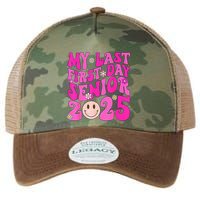 My Last First Day Senior 2025 Back To School Class Legacy Tie Dye Trucker Hat