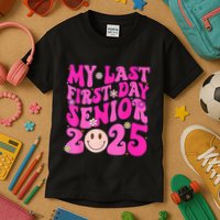 My Last First Day Senior 2025 Back To School Class Kids T-Shirt