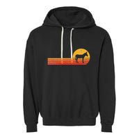 Mule Lover Funny Mule Garment-Dyed Fleece Hoodie