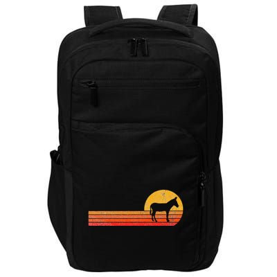 Mule Lover Funny Mule Impact Tech Backpack