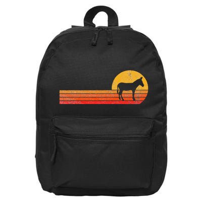 Mule Lover Funny Mule 16 in Basic Backpack