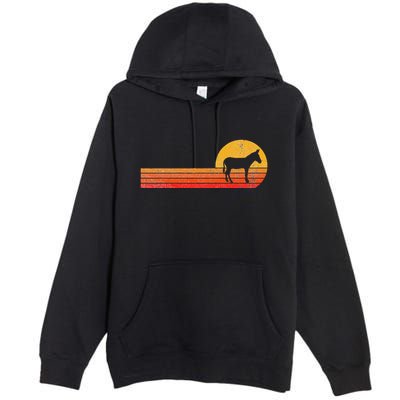 Mule Lover Funny Mule Premium Pullover Hoodie