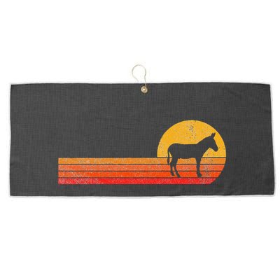 Mule Lover Funny Mule Large Microfiber Waffle Golf Towel