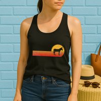 Mule Lover Funny Mule Womens Tank Top