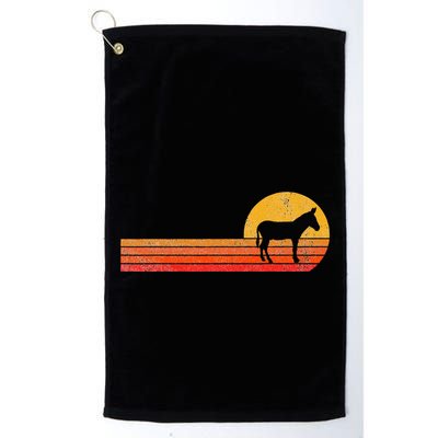 Mule Lover Funny Mule Golf Towel