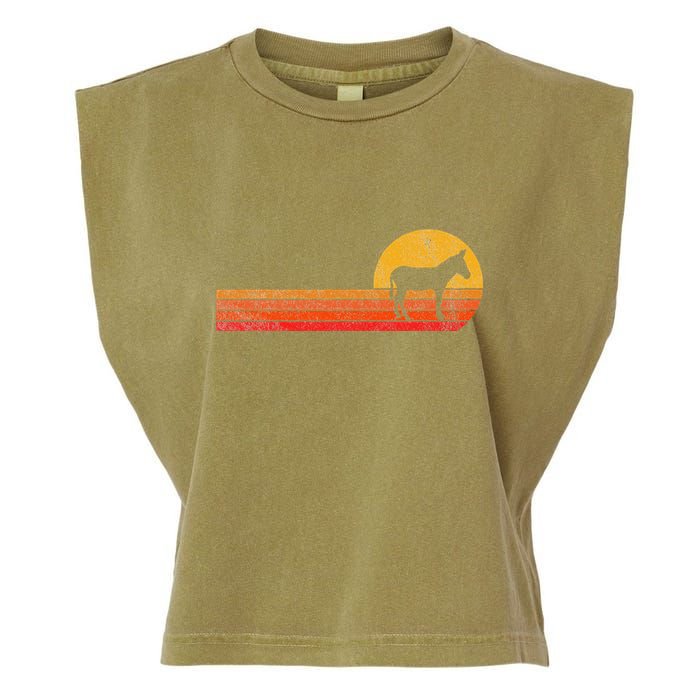 Mule Lover Funny Mule Garment-Dyed Women's Muscle Tee