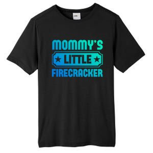 Mommys Little Firecracker Funny Mothers Day Funny Gift Gift Tall Fusion ChromaSoft Performance T-Shirt