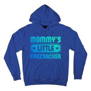 Mommys Little Firecracker Funny Mothers Day Funny Gift Gift Hoodie