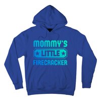 Mommys Little Firecracker Funny Mothers Day Funny Gift Gift Hoodie