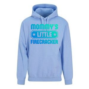 Mommys Little Firecracker Funny Mothers Day Funny Gift Gift Unisex Surf Hoodie