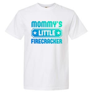 Mommys Little Firecracker Funny Mothers Day Funny Gift Gift Garment-Dyed Heavyweight T-Shirt