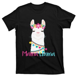 Mama Llama Funny Mother's Day Women Mom Birthday T-Shirt