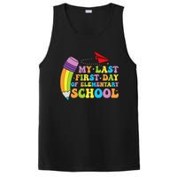 My Last First Day Of Elementary School Back To School PosiCharge Competitor Tank