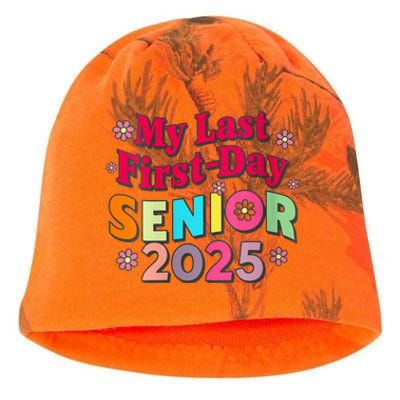 My Last First Day Senior 2025 Back To School Kati - Camo Knit Beanie